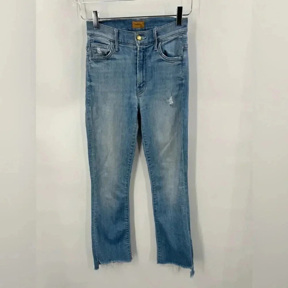 MOTHER Insider Crop Step Fray in Shake Well size 25 B703 - Picture 2 of 6